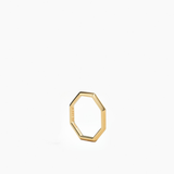 Triangle Octagon Ring Gold