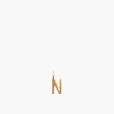 Letter Charm Gold