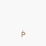 Letter Charm Gold