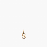 Letter Charm Gold