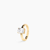 Centro Emerald Ring Gold