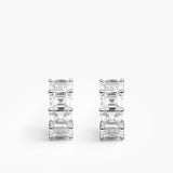 Sospeso Huggie Silver