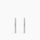 Eterno Hoops 15mm Silver