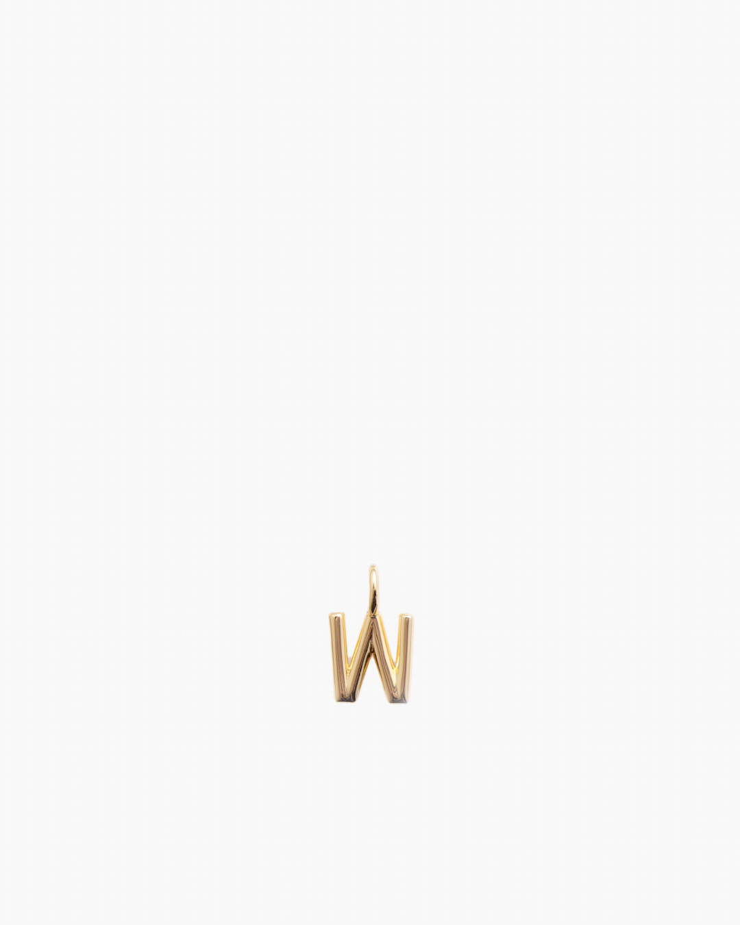 Letter Charm Gold