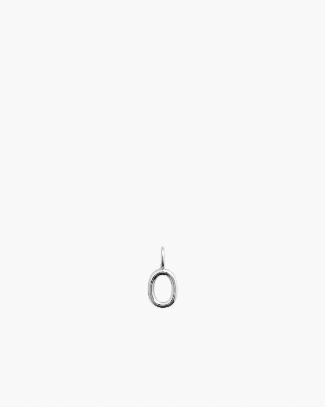 Letter Charm Silver