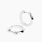 Rivetto Hoops Large Silver