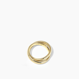 Plain Dualité Ring Gold