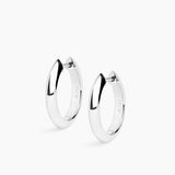 Rivetto Hoops Large Silver