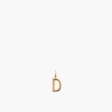 Letter Charm Gold