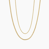 Black Heart Necklace Gold