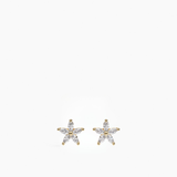 Flower Studs Gold