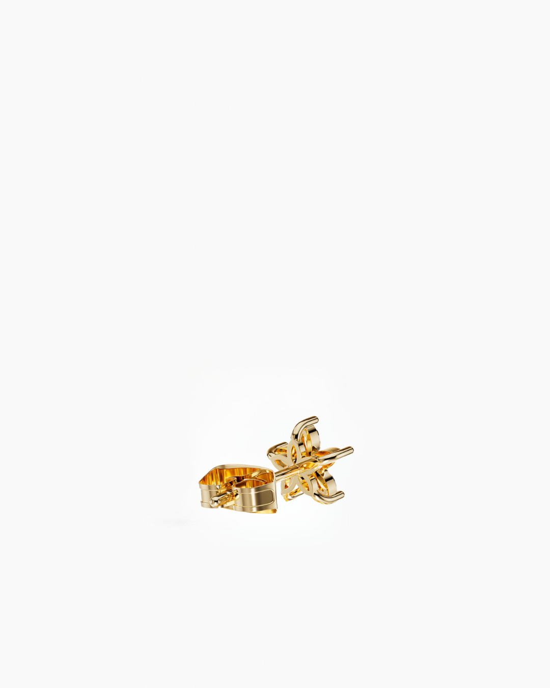 Flower Studs Gold