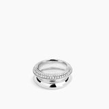 Rivetto Ring Large Silver