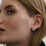 Doppio Pera Studs Gold