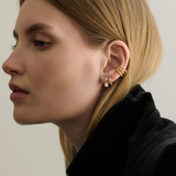 Double Eterno Earrings Gold