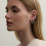 Eterno Hoops 15mm Silver