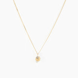 Clover Pavé Necklace Gold