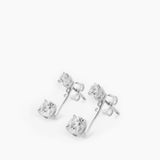 Double Eterno Earrings Silver