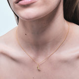 Moon Necklace Gold