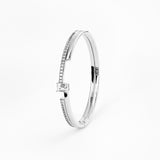 Sospeso Pavé Bracelet Silver