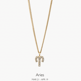 Zodiac Necklace Gold