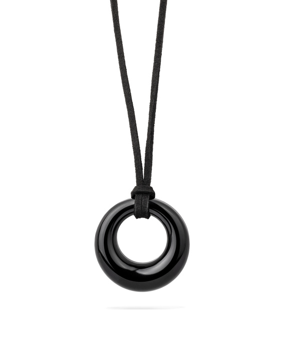 Yuki Necklace Black in der Gruppe Shop / Halsketten bei ANI (ANI-0125-07)