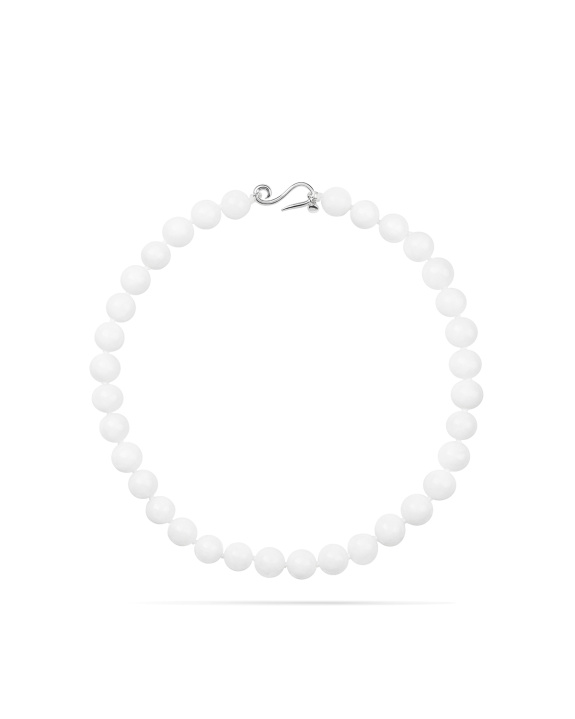 White Bead Necklace in der Gruppe Shop / Halsketten bei ANI (ANI-0125-13)