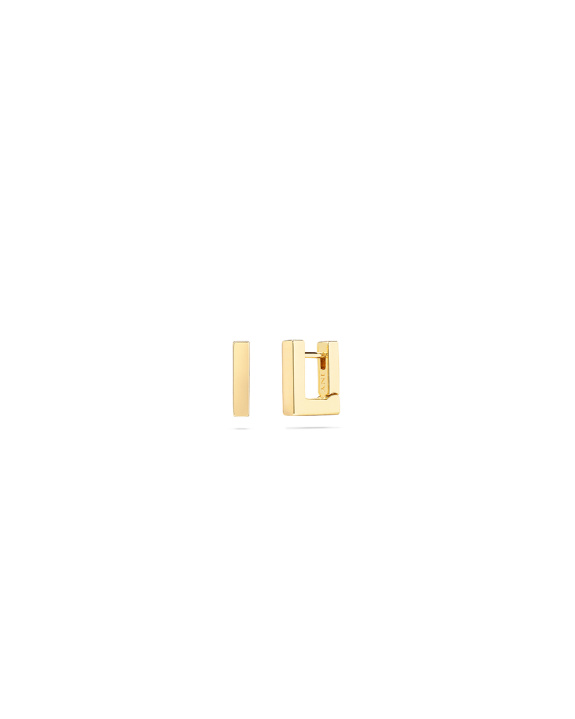 Plain Pen Huggies Gold in der Gruppe Shop / Ohrringe bei ANI (ANI-0125-33)