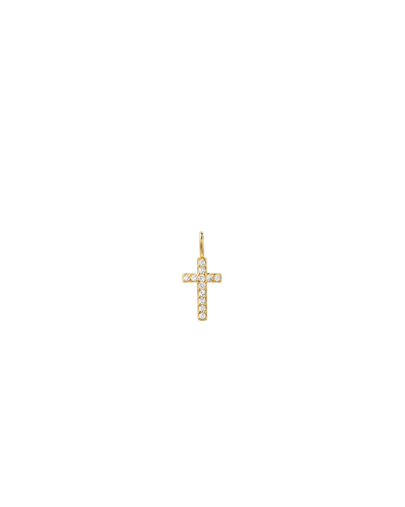 Cross Charm Gold in der Gruppe Shop / Halsketten bei ANI (ANI-0125-43)
