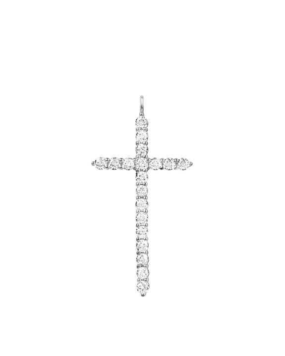 Large Cross Pendant Silver in der Gruppe Shop / Halsketten bei ANI (ANI-0125-48)
