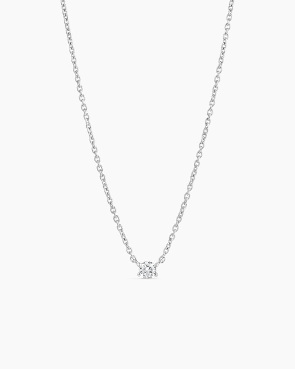 Solitaire Necklace Silver in der Gruppe Shop / Halsketten bei ANI (ANI-0825-030)
