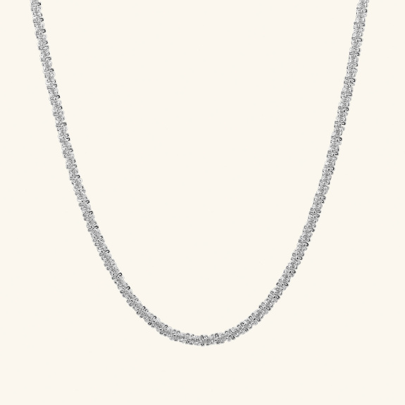 Sparkly Chain Necklace Silver in der Gruppe Shop / Halsketten bei ANI (ANI-1023-002)