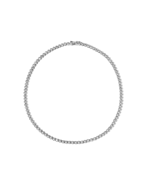 Bezel Necklace Silver in der Gruppe Shop / Halsketten bei ANI (ANI-1024-020)