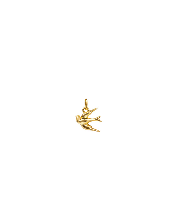 Swallow Charm Gold in der Gruppe Shop / Halsketten bei ANI (ANI-1124-09)