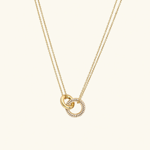 Dualité Necklace Gold in der Gruppe Shop / Halsketten bei ANI (ANI-1223-029)