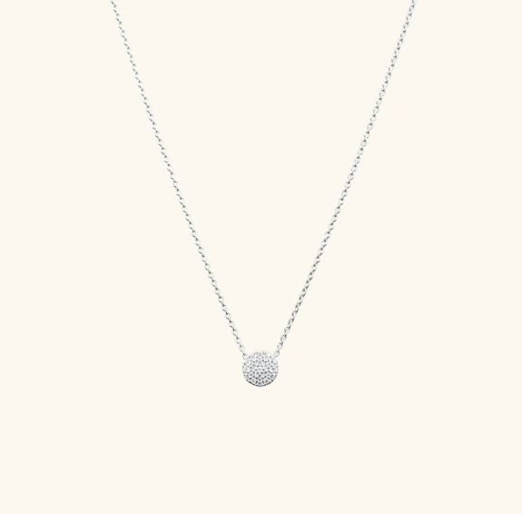 Snowball Necklace Silver in der Gruppe Shop / Halsketten bei ANI (ANI03030)