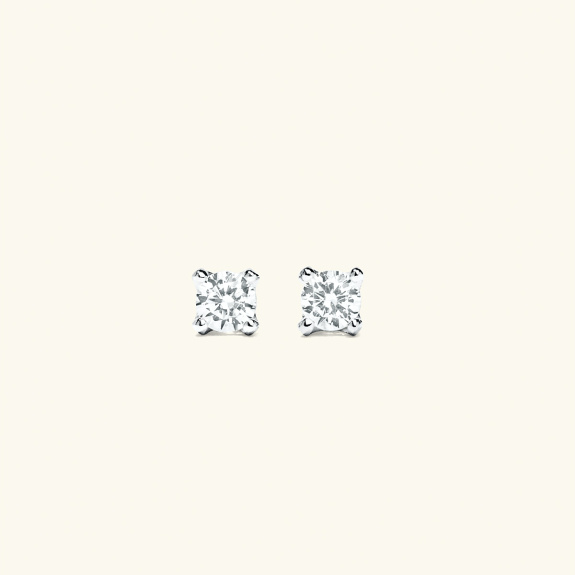 Stud Earrings Silver - 2,5 mm in der Gruppe Shop / Ohrringe bei ANI (ANI231050)