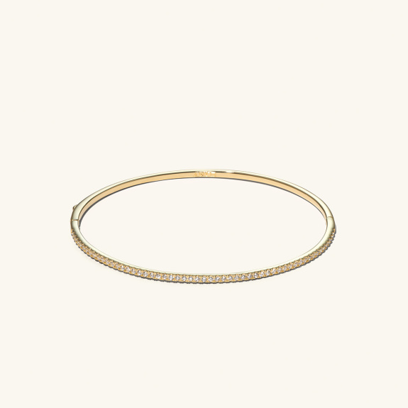 Stone Cuff Bracelet Gold in der Gruppe Shop / Armschmuck bei ANI (ANI405)