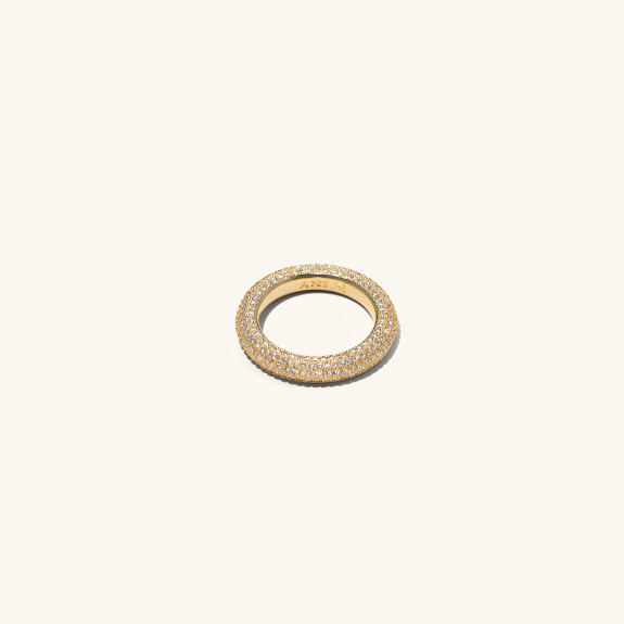 Pavé Ring Gold in der Gruppe Shop / Ringe bei ANI (ANI411)