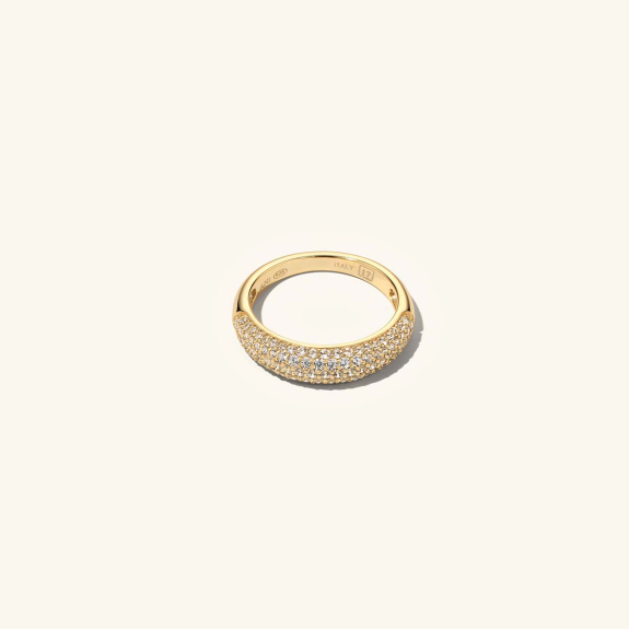 Half Pavé Ring Gold in der Gruppe Shop / Ringe bei ANI (ANI666)