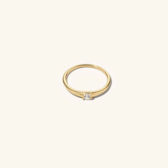 Solitaire Ring Gold - 16 mm in der Gruppe Shop / Leaving soon bei ANI (ANI681)