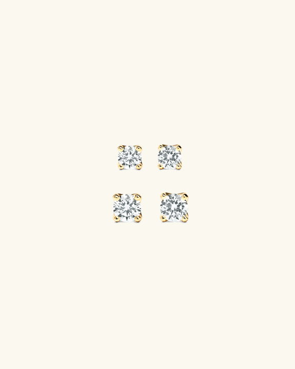 Stud Earrings Kit - Gold in der Gruppe Shop / Ohrringe bei ANI (ANI_SET_026)