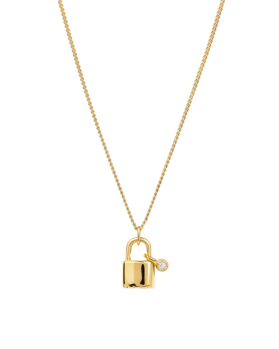 Lock Necklace Gold in der Gruppe Shop / Halsketten bei ANI (ANI_SET_052)