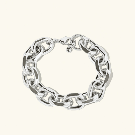 Chain Bracelet Large Silver in der Gruppe Shop / Armschmuck bei ANI (ANI_VA_041)