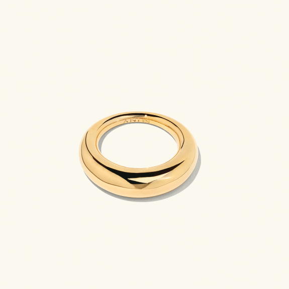 Ellipse Ring Gold in der Gruppe Shop / Ringe bei ANI (ANI_VA_044)