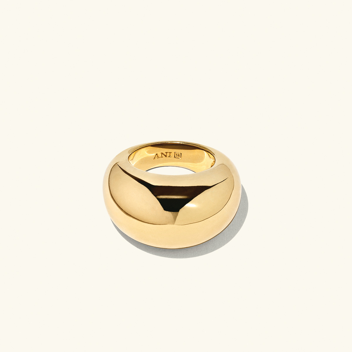 Large deals gold ring