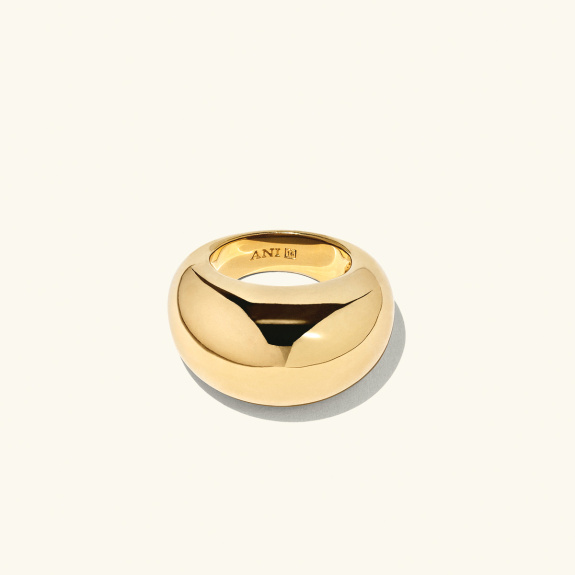 Ellipse Ring Large Gold in der Gruppe Shop / Ringe bei ANI (ANI_VA_046)