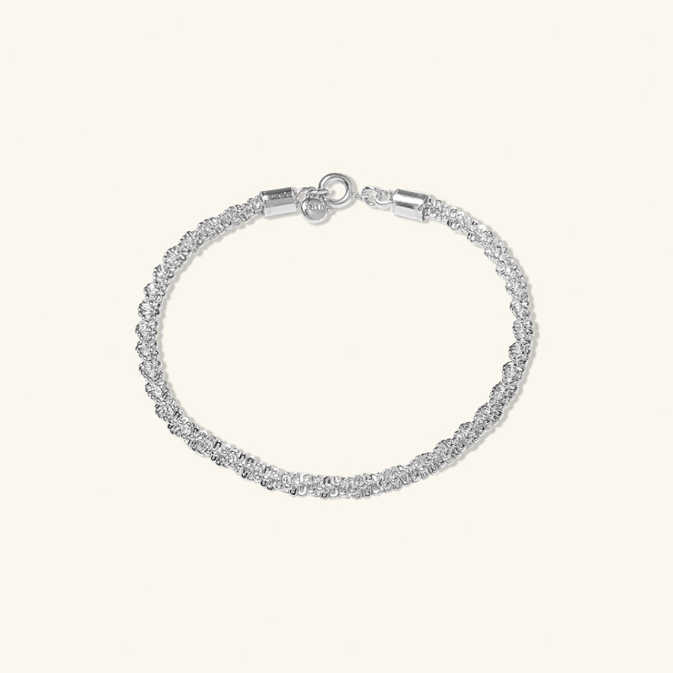 Thin Chain Necklace Silver - 45 cm