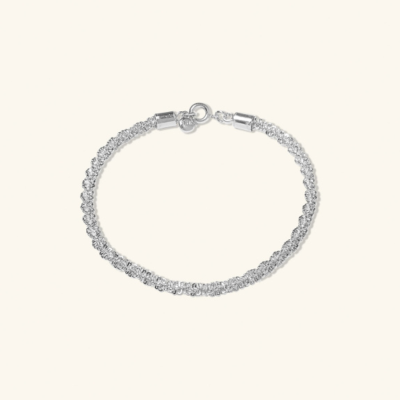 Sparkly Chain Bracelet Silver in der Gruppe Shop / Armschmuck bei ANI (ANI_VA_053)
