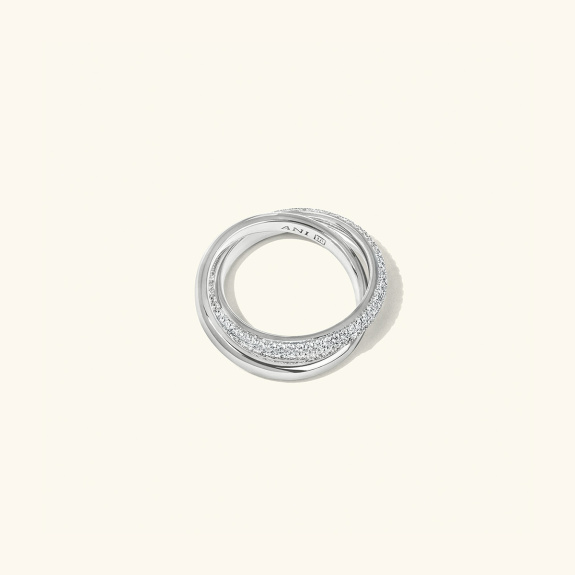 Dualité Ring Silver in der Gruppe Shop / Ringe bei ANI (ANI_VA_061)